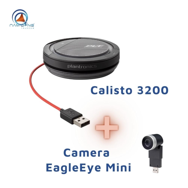 Calisto 3200 & Camera EagleEye Mini - Thiết Bị Họp Trực Tuyến, Hội Nghị Truyền Hình - Công Ty CP Viễn Thông Nam Long